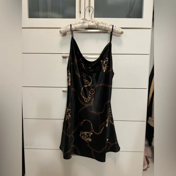 celine black mini dress CELINE MINI DRESS MEDIUM main image 1